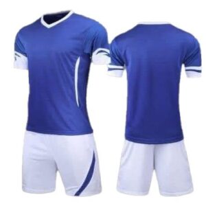 Premium Men’s Soccer Uniform Set – Blue & White
