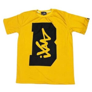 Premium Men’s Graphic Printed T-Shirt – Yellow